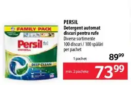 Selgros Persil detergent automat discuri pentru rufe Ofertă
