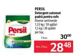 Selgros Persil detergent automat pudră pentru rufe Ofertă