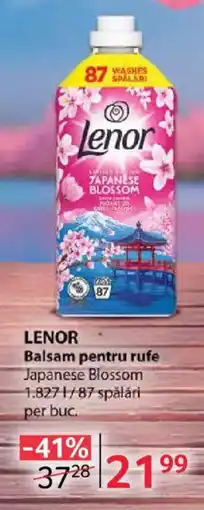 Selgros Lenor balsam pentru rufe Ofertă