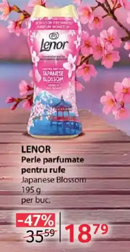 Selgros Lenor perle parfumate pentru rufe japanese blossom Ofertă