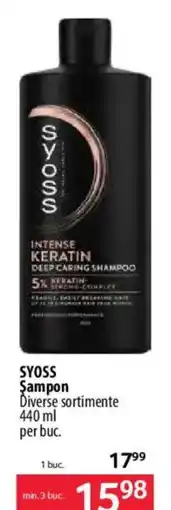 Selgros Syoss şampon Ofertă