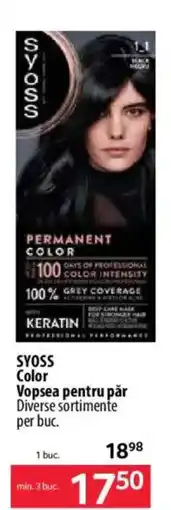 Selgros Syoss color vopsea pentru par Ofertă
