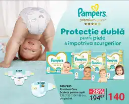 Selgros Pampers premium care Ofertă