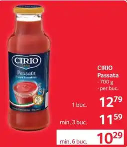Selgros Cirio passata Ofertă
