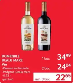 Selgros Domeniile Dealu Mare Vin Ofertă