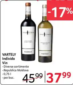 Selgros Vartely Individo Vin Ofertă