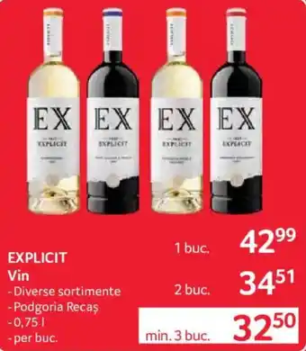 Explicit vin