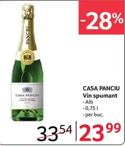 Selgros Casa Panciu Vin spumant Ofertă