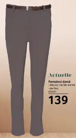 Selgros Actuelle Pantaloni damă Ofertă