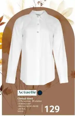 Selgros Actuelle cămașă damă Ofertă