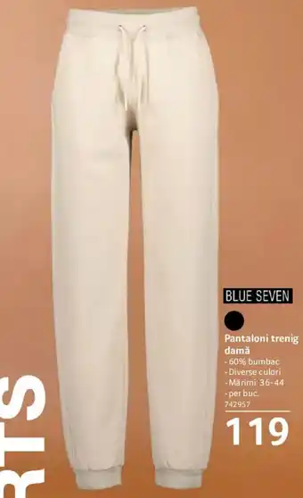 Blue Seven Pantaloni trenig damă