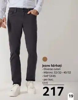 Selgros Jeans bărbați Ofertă