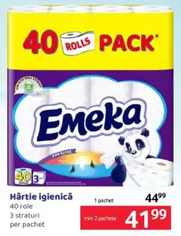 Selgros Emeka Hârtie igienică Ofertă
