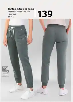 Selgros Pantaloni trening damă Ofertă