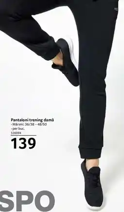 Selgros SPO pantaloni trening damă Ofertă