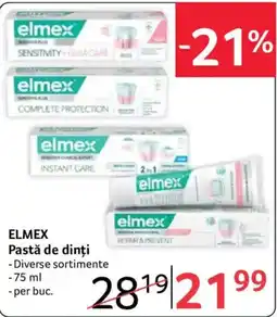 Selgros elmex pastă de dinți Ofertă