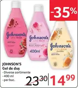 Selgros Johnson's Gel de duș Ofertă