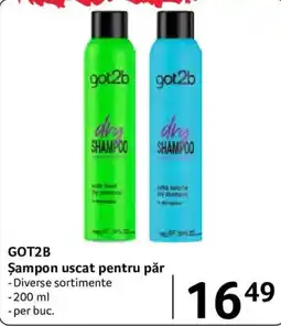 Selgros Got2b șampon uscat pentru păr Ofertă
