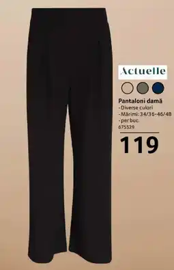 Selgros Actuelle Pantaloni damă Ofertă