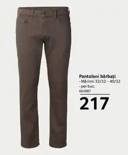 Selgros Pantaloni bărbați Ofertă