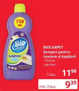 Selgros Biocarpet šampon pentru covoare și tapițerii Ofertă