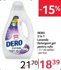 Selgros Dero 2 in 1 lavanda Ofertă