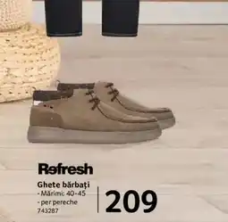Selgros Refresh Ghete bărbați Ofertă