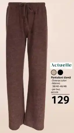Selgros Actuelle Pantaloni damă Ofertă