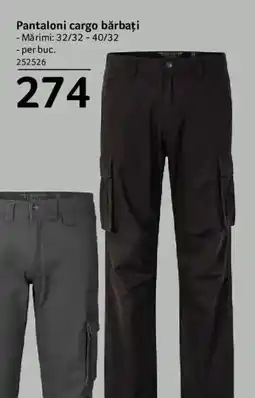 Selgros Pantaloni cargo bărbați Ofertă