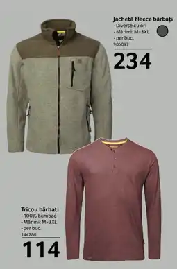 Selgros Jachetă fleece bărbați Ofertă