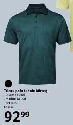 Selgros Tricou polo tehnic bărbați Ofertă