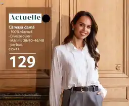 Selgros Actuelle cămașă damă Ofertă