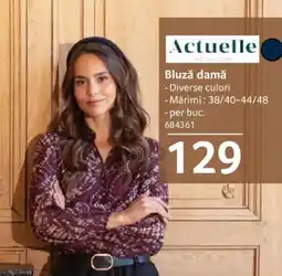 Selgros Actuelle bluză damă Ofertă