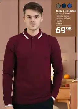 Selgros Tricou polo bărbați Ofertă