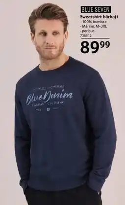 Selgros Blue Seven Sweatshirt bărbați Ofertă
