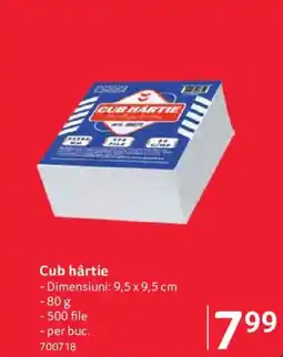 Selgros Cub hârtie Ofertă