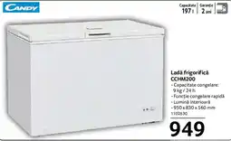 Selgros Candy ladă frigorifică CCHM200 Ofertă