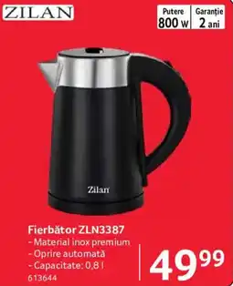 Selgros Zilan fierbător zln3387 Ofertă