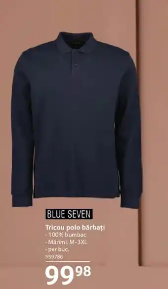 Blue Seven tricou polo bărbați
