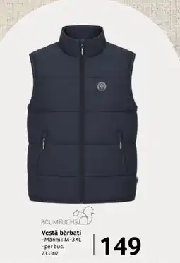 Selgros Baumfuchs vestă bărbați Ofertă