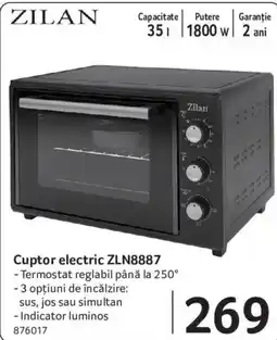 Selgros Zilan cuptor electric zln8887 Ofertă