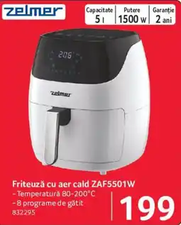 Selgros Zelmer friteuză cu aer cald ZAF5501W Ofertă