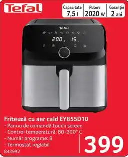 Selgros Tefal friteuză cu aer cald EY855D10 Ofertă