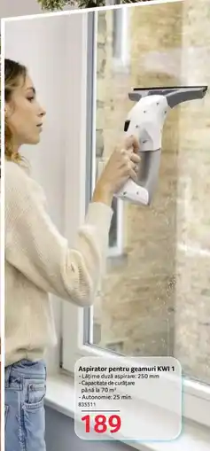 Selgros Aspirator pentru geamuri KWI 1 Ofertă