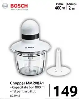 Selgros Bosch Chopper MMR08A1 Ofertă