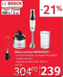 Selgros Bosch mixer vertical msm4w221 Ofertă