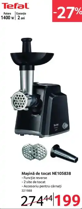 Tefal mașină de tocat ne105838