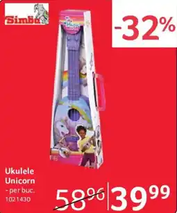 Selgros Simba Ukulele Unicorn Ofertă