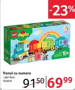Selgros lego duplo trenul cu numere Ofertă