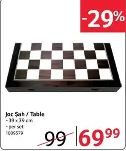 Selgros Joc Şah / Table Ofertă